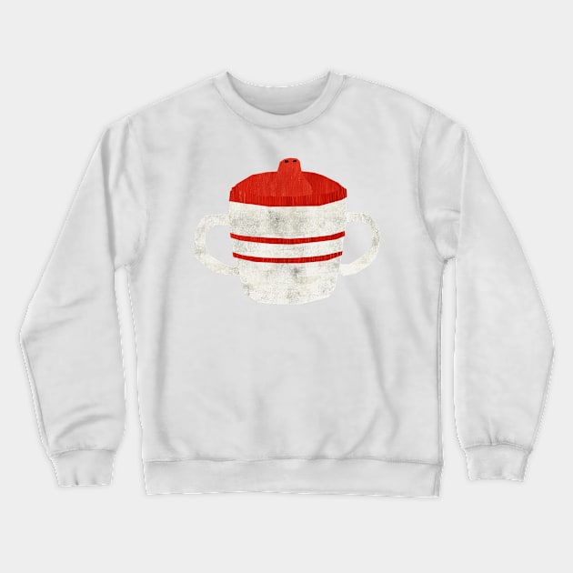 Sippy cup Crewneck Sweatshirt by Babban Gaelg